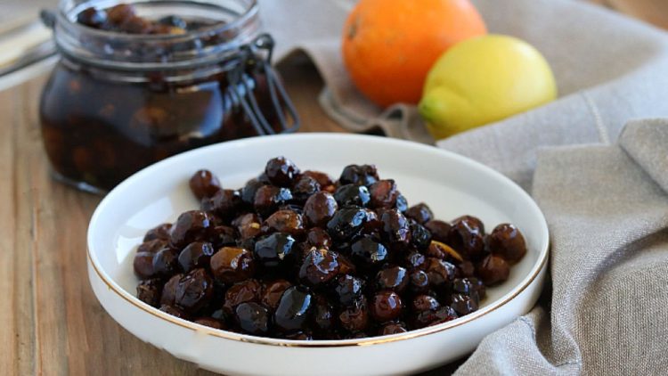 Baked Black Olives