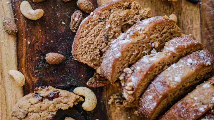 Coffee, Rum, and Dried Fruit New Year's Cake