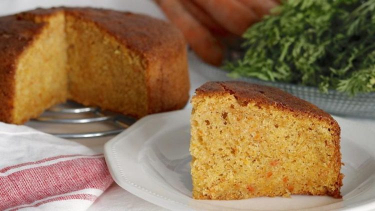 Delicious Carrot Sponge Cake