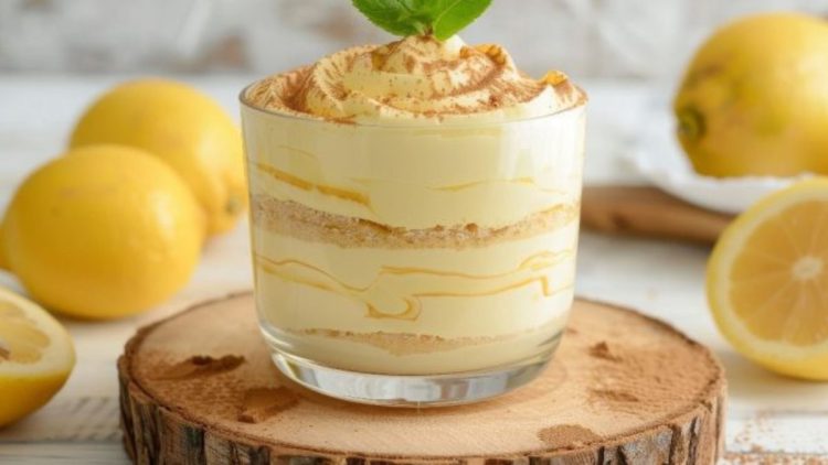 Lemon Tiramisu Cups