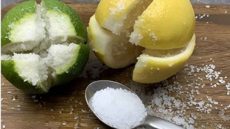 Lemon Water with Salt