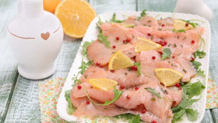 Marinated Smoked Salmon