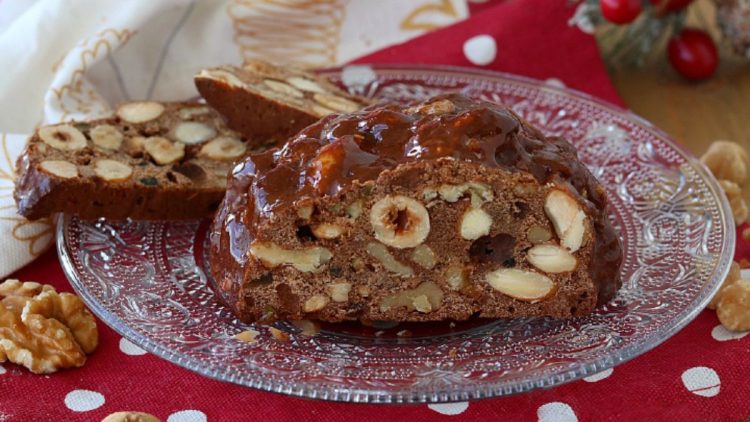 Panpepato: Italian Spiced Christmas Bread