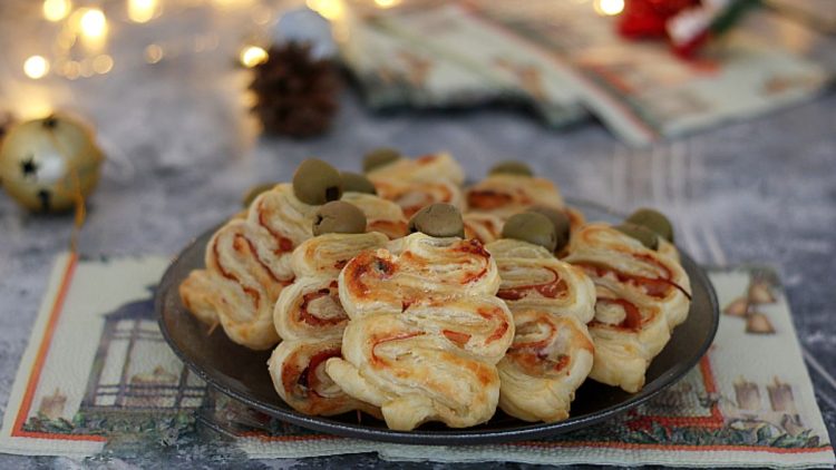 Puff Pastry Christmas Trees