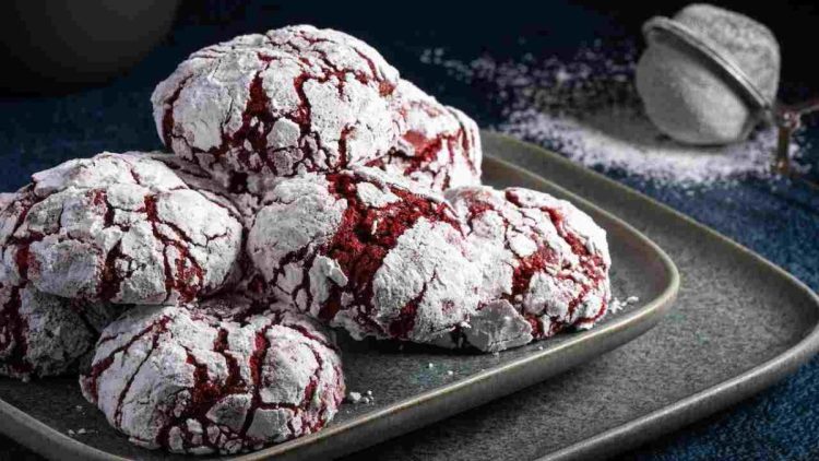 Red Velvet Nutella Cookies