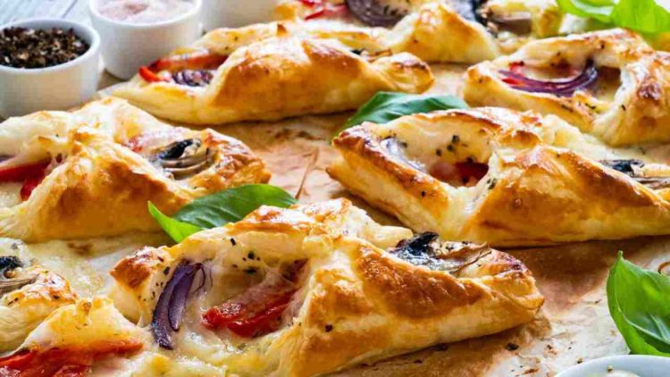 Savory Puff Pastry Rolls