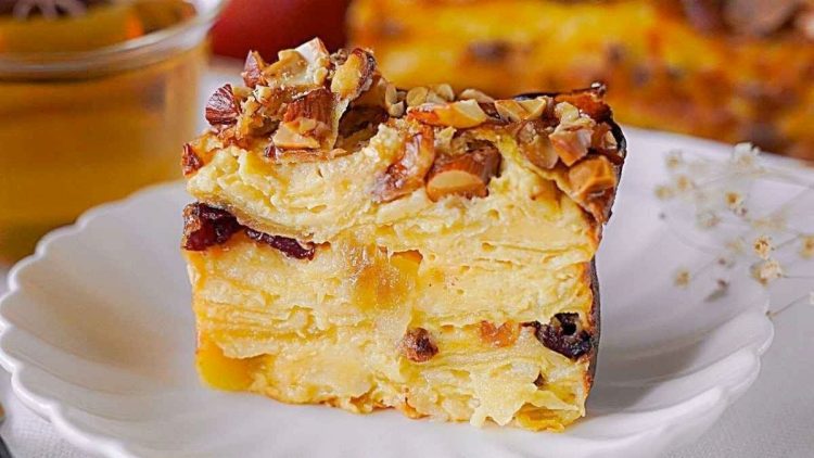 Sugar-free, gluten-free apple cake