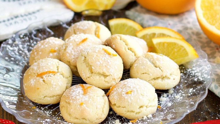 The Best Orange Cookies