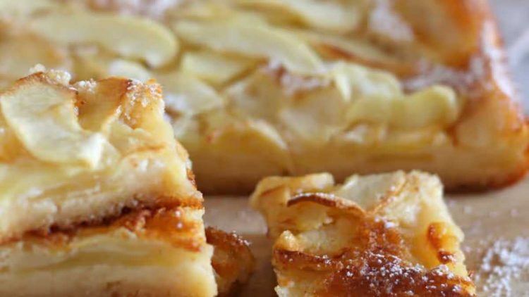 Ultra Creamy Apple Cake