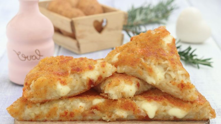 Cheesy Potato Fritters