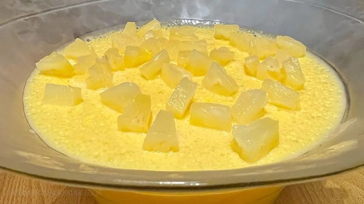 Creamy Pineapple Mousse