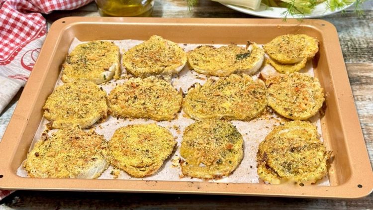 Crispy Baked Fennel Gratin