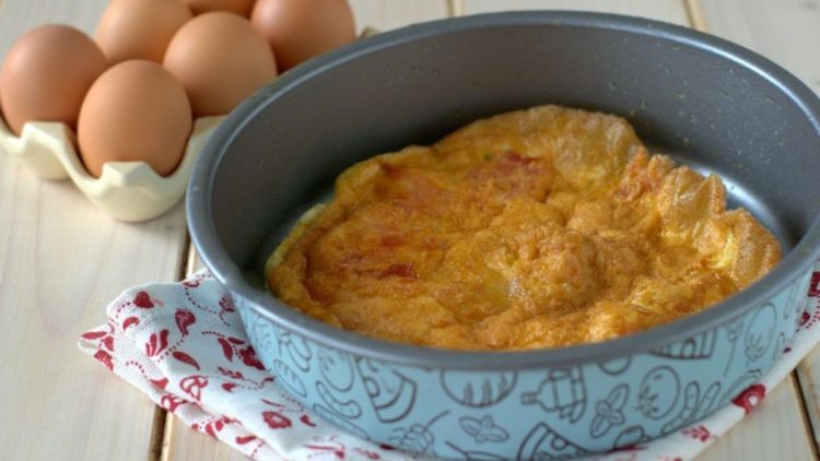 Easy air fryer omelette