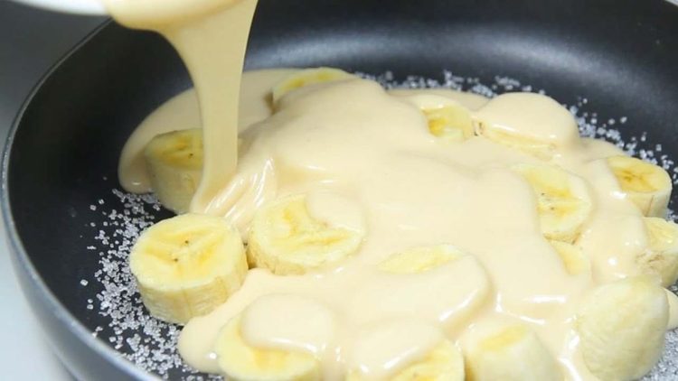 No-Bake Banana Cake