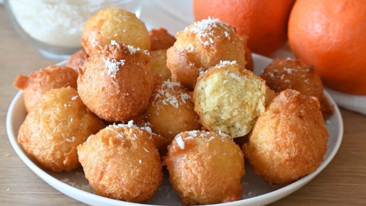 Orange and Coconut Fritters