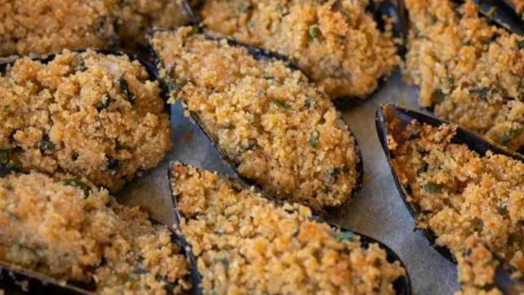 Perfect Baked Mussels