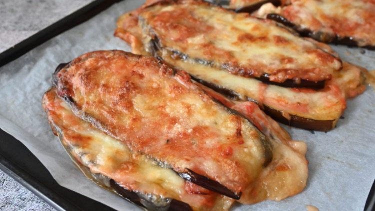 Simple Baked Eggplant