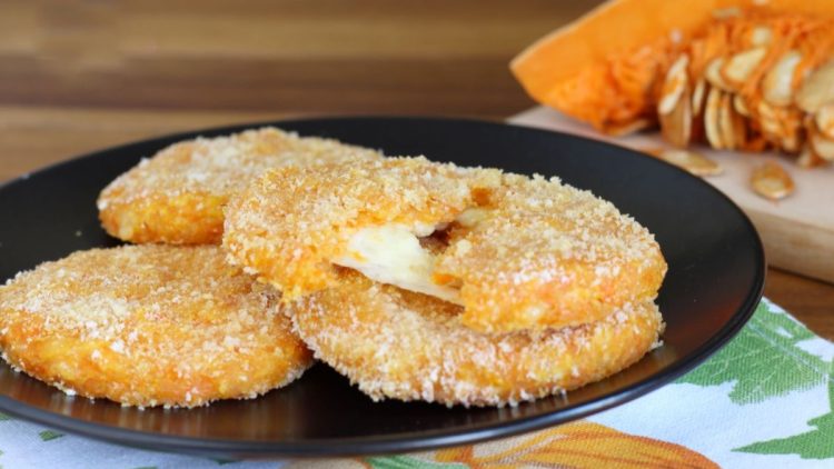 Stuffed Pumpkin Cutlets