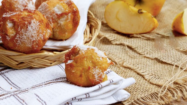 Apple Ricotta Fritters
