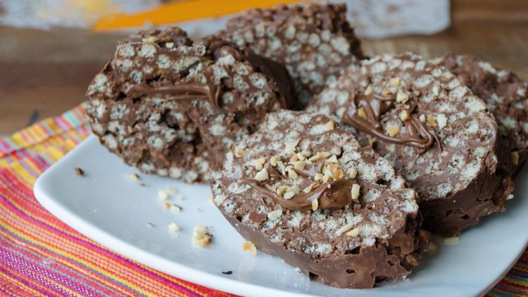 Mouthwatering Chocolate Puffed Rice Slice