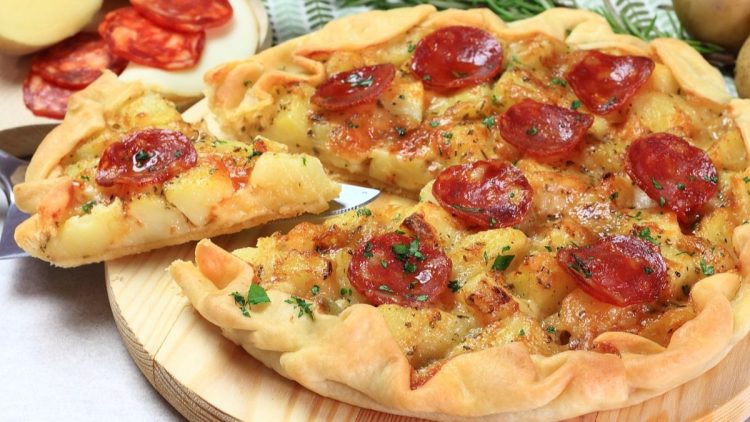 Potato and Cheese Tart