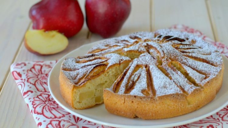 Air Fryer Apple Cake
