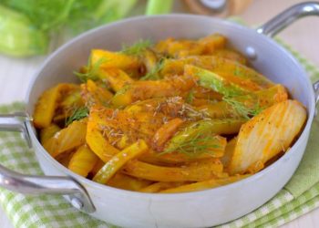 Braised Fennel and Zucchini
