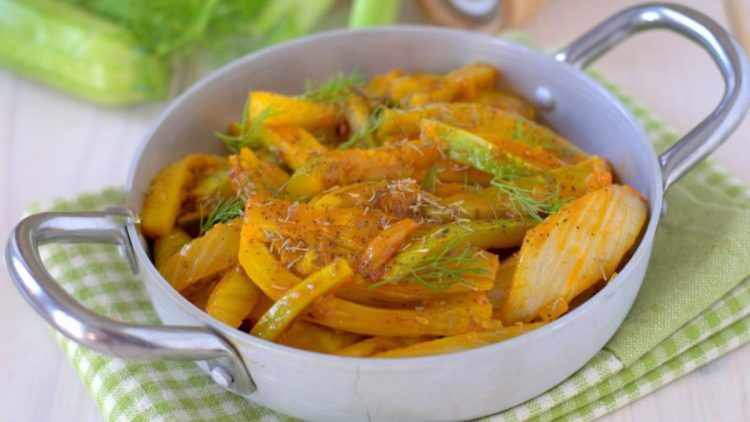Braised Fennel and Zucchini