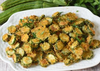 Italian Zucchini Chips from the Air Fryer