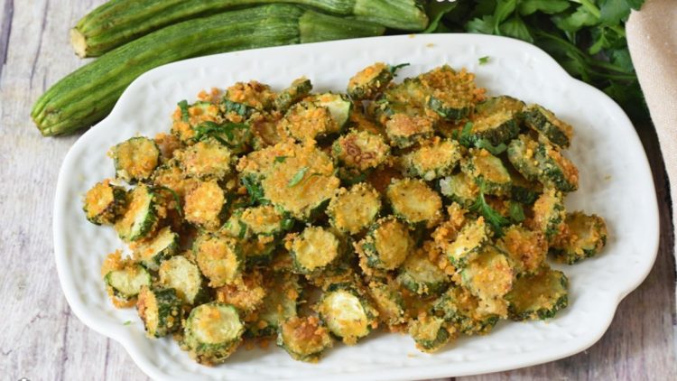 Italian Zucchini Chips from the Air Fryer