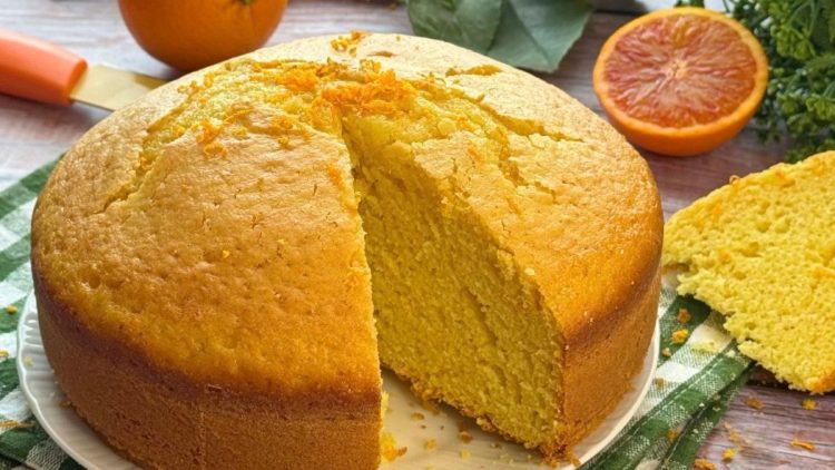 Juicy Fluffy Orange Cake
