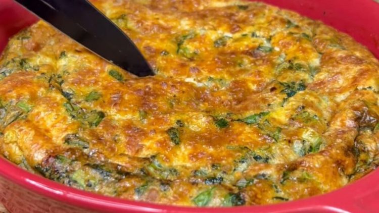 Low Carb Spinach Frittata