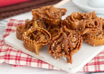Moroccan Chebakia (Honey-Sesame Cookies)