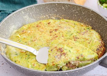 Pan-Fried Broccoli Tortino
