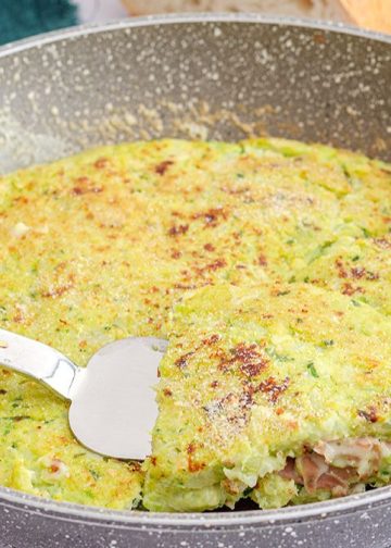 Pan-Fried Broccoli Tortino